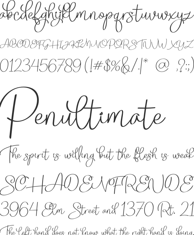 Rollerblack - Personal Use font preview