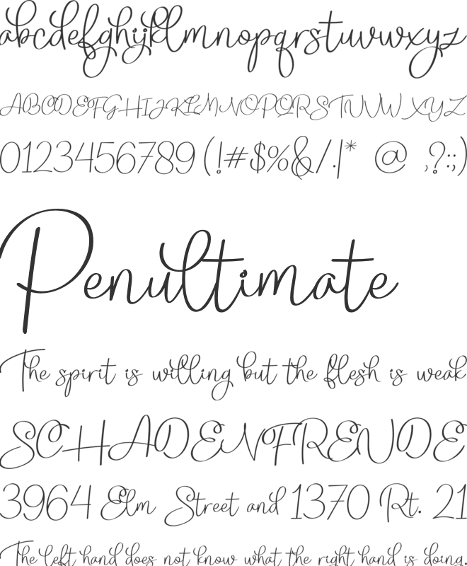 Rollerblack - Personal Use font preview