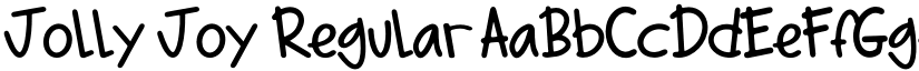 Jolly Joy font download