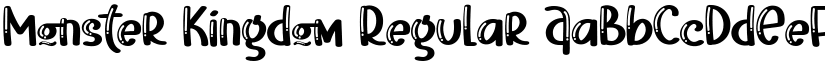 Monster Kingdom Regular font
