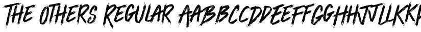 The Others Regular font