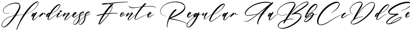 Hardiness Fonte Regular font