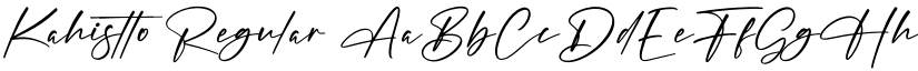 Kahistto font download