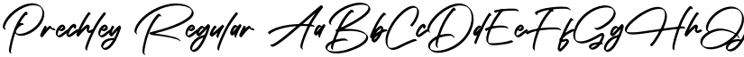 Prechley font download