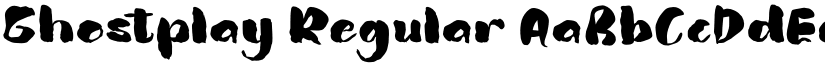 Ghostplay Regular font