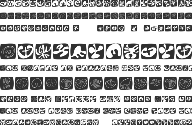 Total Floral font preview
