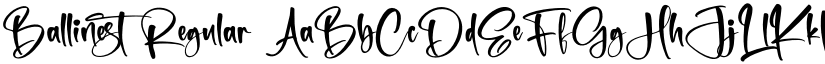 Ballinest Regular font