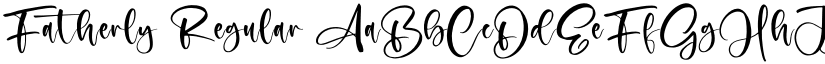Fatherly Regular font