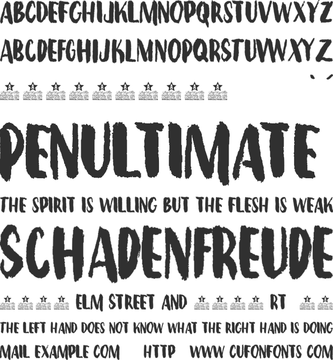 Daisy Days Personal Use font preview