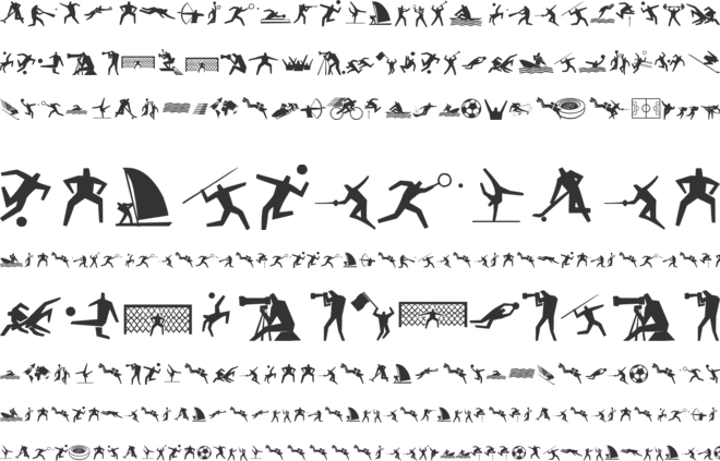 Sport 4 Ever font preview