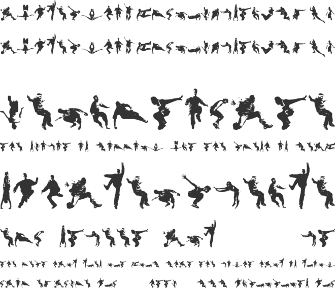 Parkour font preview