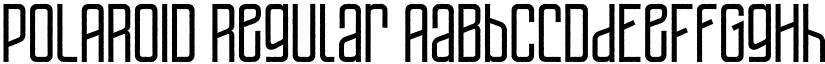 POLAROID font download