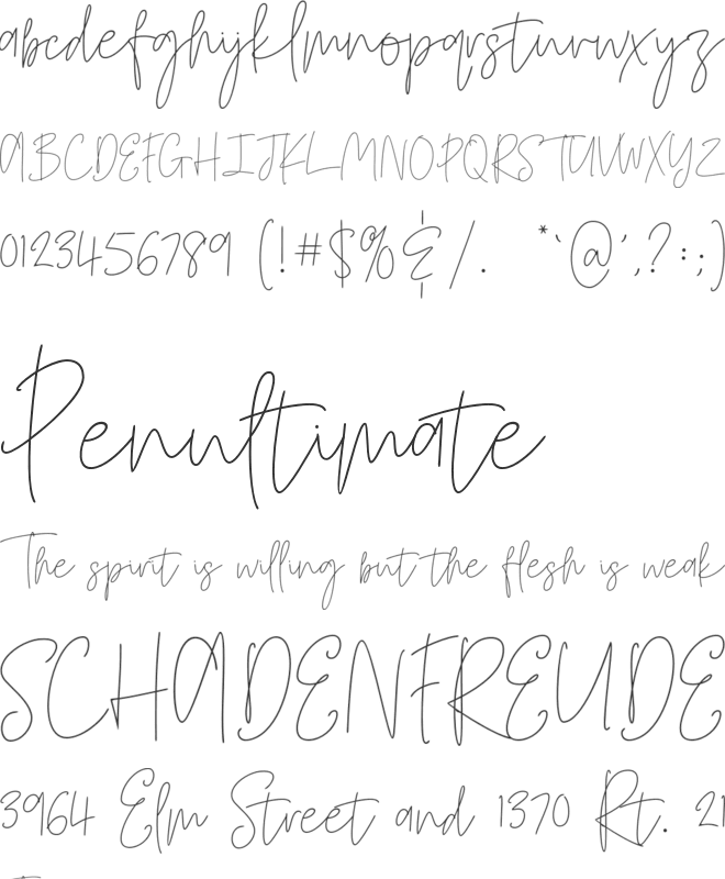 Best Monthea font preview