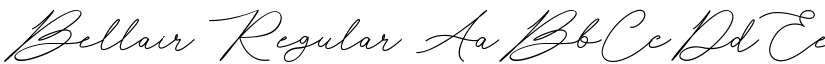 Bellair Regular font