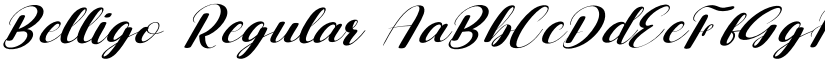 Belligo Regular font