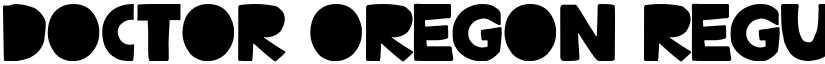 Doctor Oregon Regular font