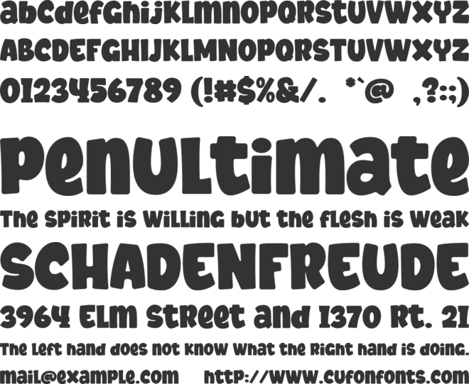 Maverlo font preview