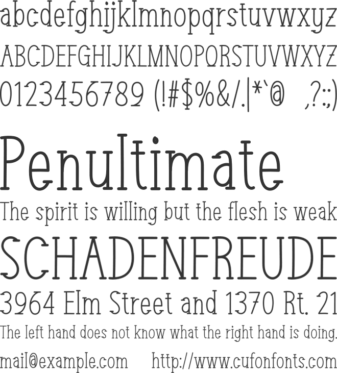 Lovely Christmas font preview