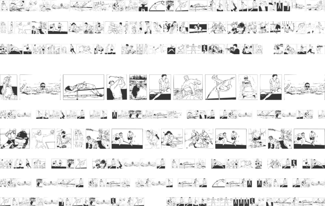 Sports font preview