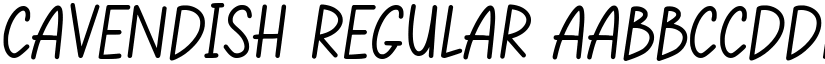 CAVENDISH font download