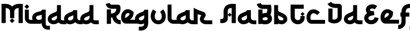 Miqdad font download