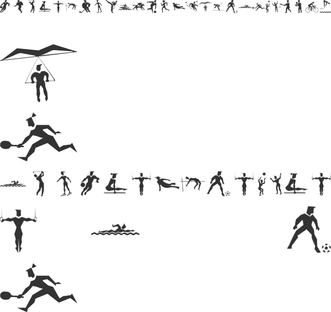 LP Sports 1 font preview