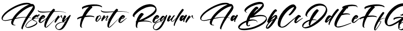 Asetry Fonte font download
