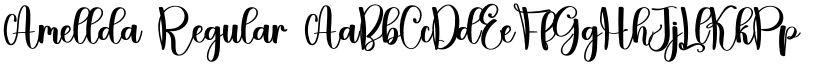 Amellda font download