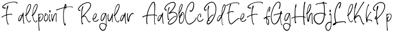 Fallpoint font download