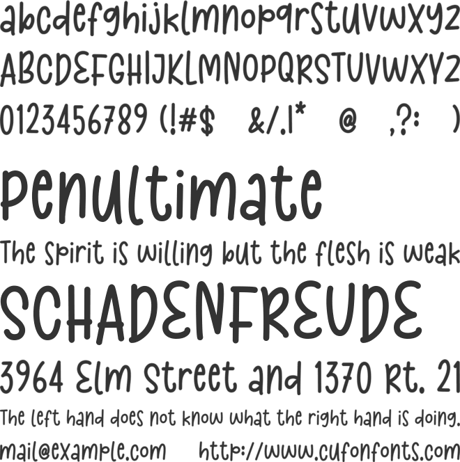 Melisa Jasmine font preview