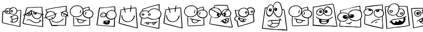 Squareheads font