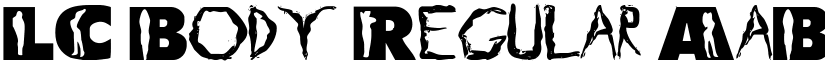 LC Body Regular font