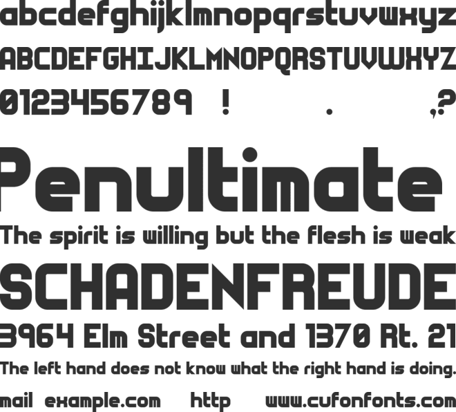 huwu font preview