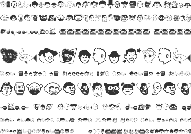 Great Head font preview