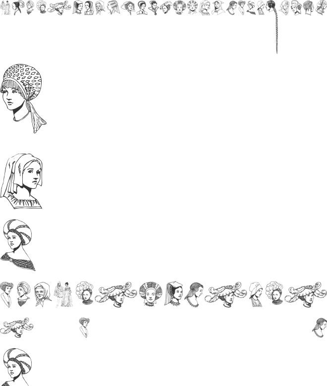 Renaissance Coiffure font preview