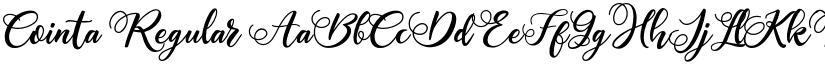 Cointa Regular font