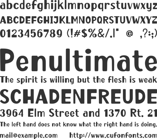Holiday Budapest font preview