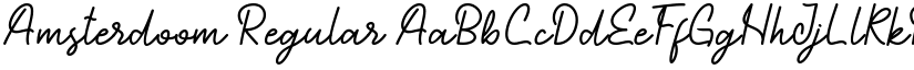 Amsterdoom font download