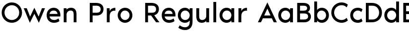 Owen Pro Regular font