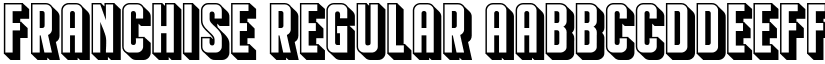 Franchise Regular font