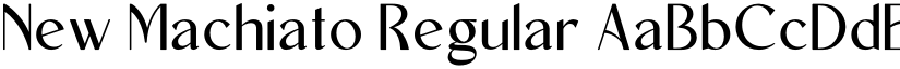 New Machiato font download
