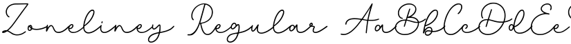 Zoneliney font download