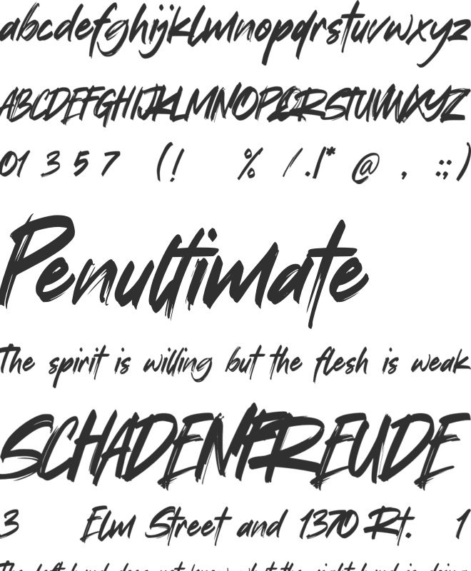 harmless font preview