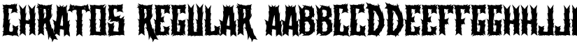 Chratos Regular font