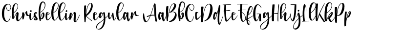 Chrisbellin font download