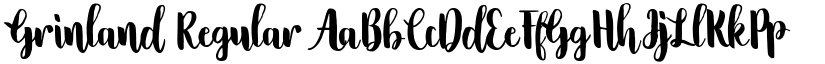 Grinland font download