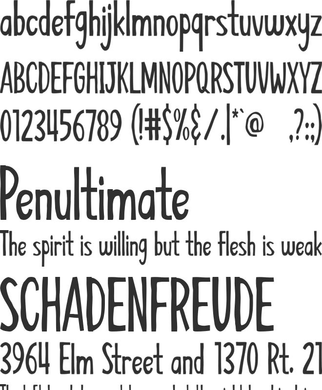 Breakfast-Club font preview