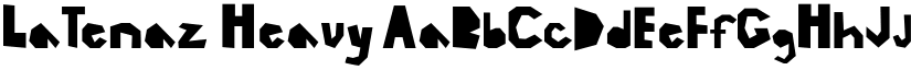 LaTenaz font download