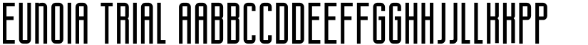 Eunoia Trial font