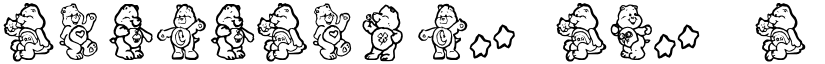 CarebearsbyIacy font